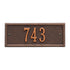 Hartford Petite Wall Address Plaque