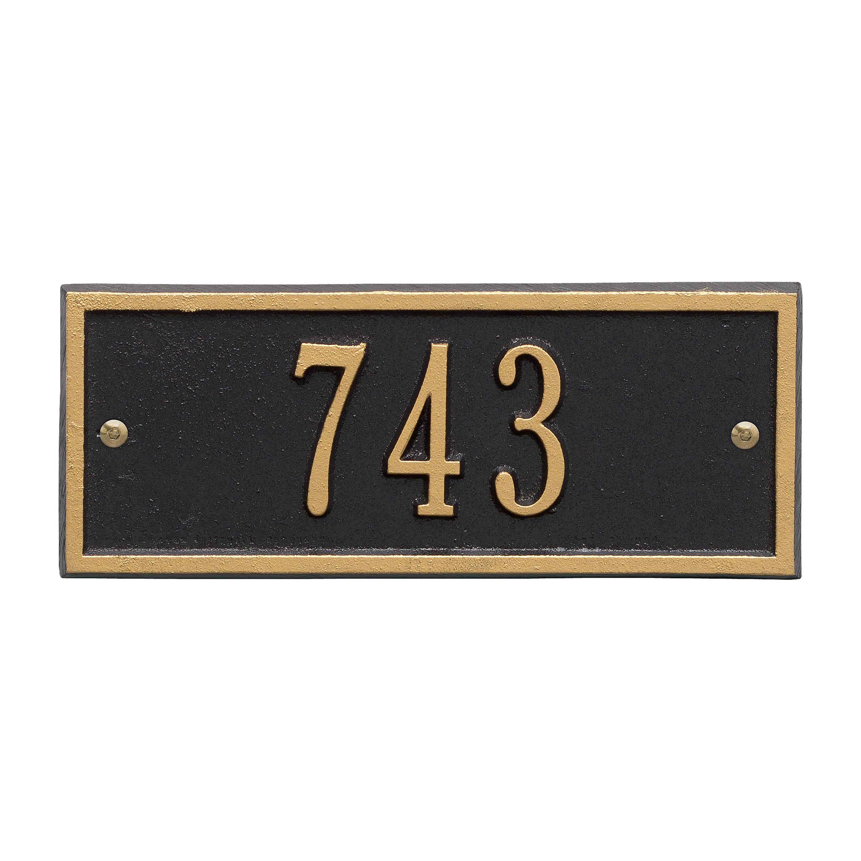 Hartford Petite Wall Address Plaque