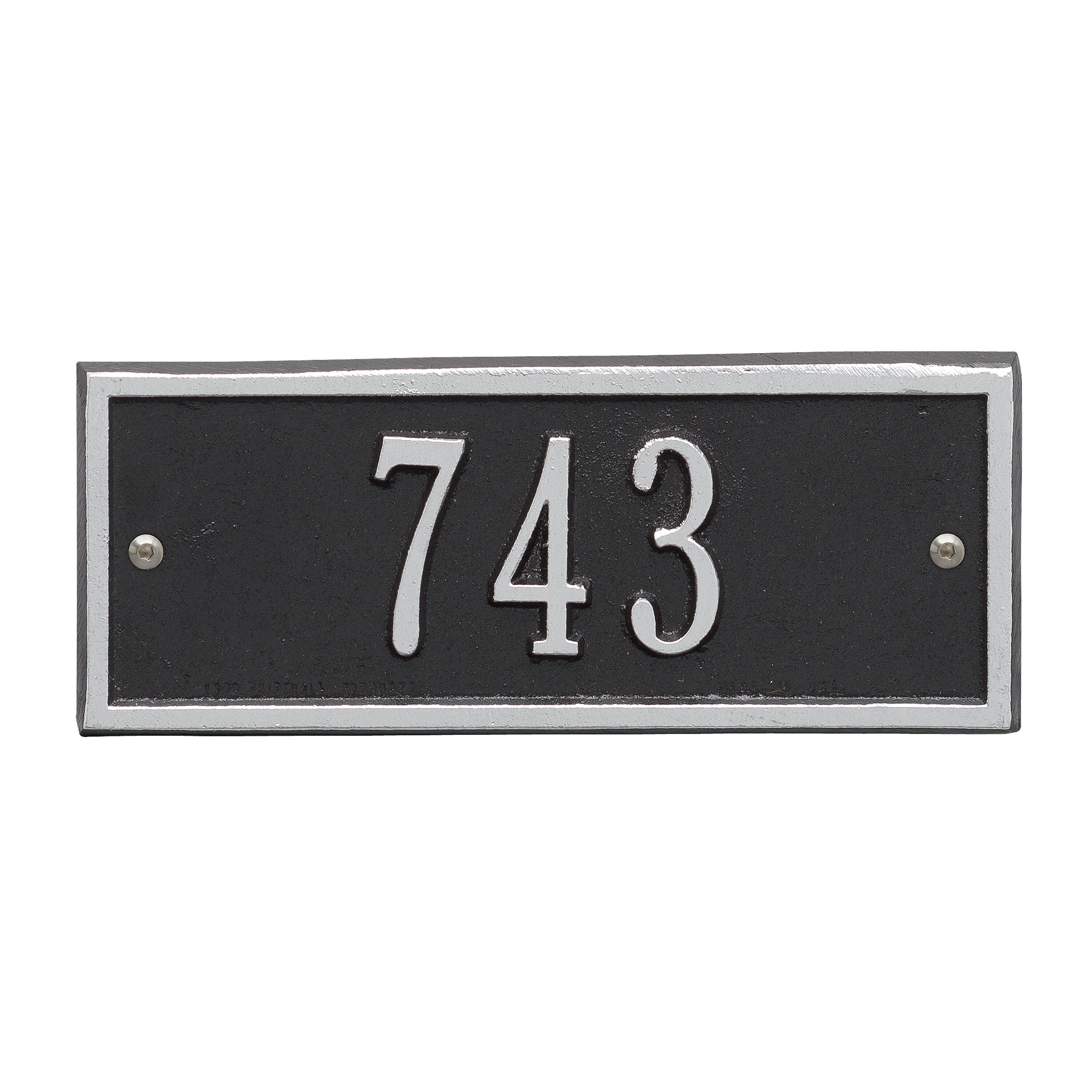 Hartford Petite Wall Address Plaque