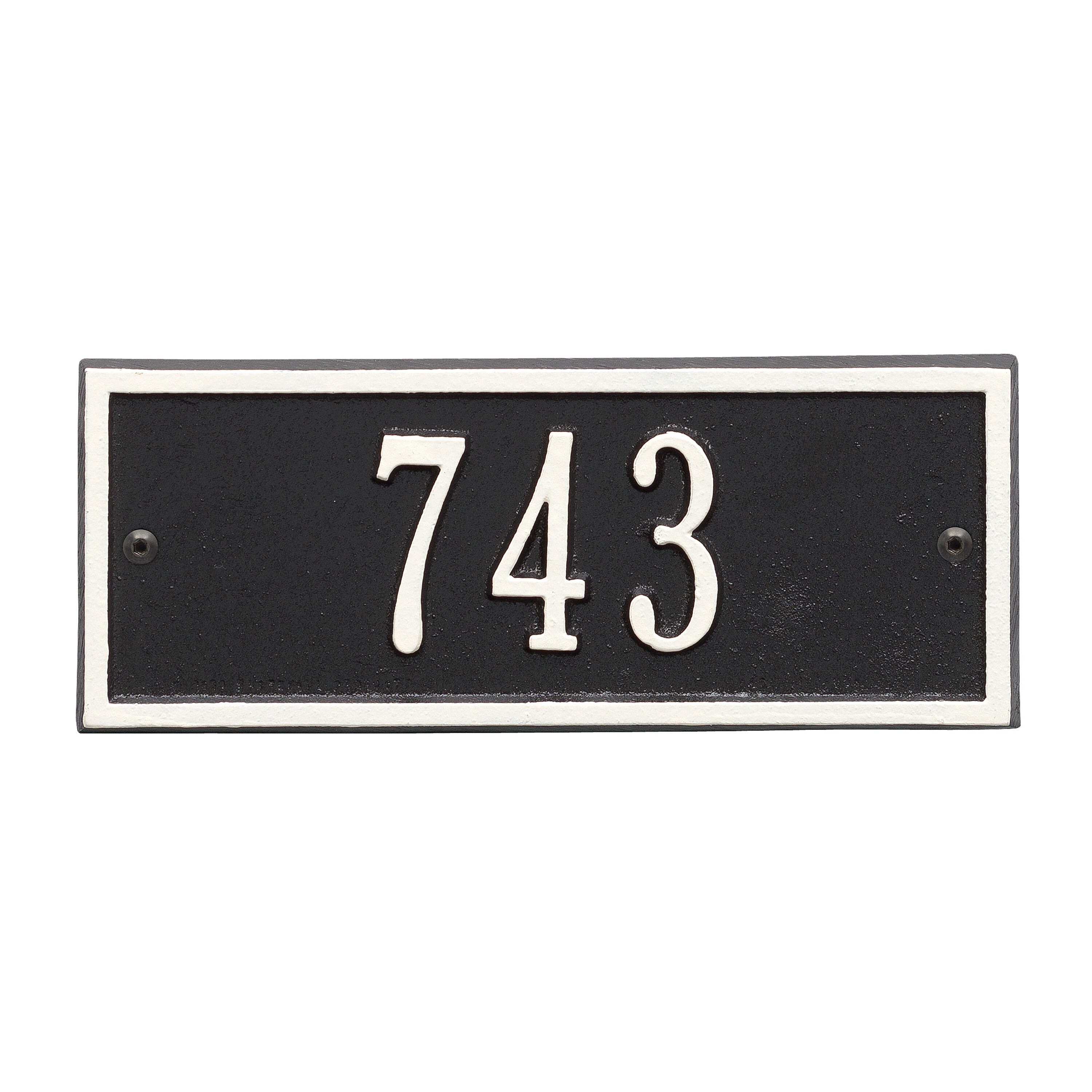 Hartford Petite Wall Address Plaque