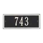 Hartford Petite Wall Address Plaque