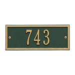Hartford Petite Wall Address Plaque