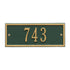 Hartford Petite Wall Address Plaque