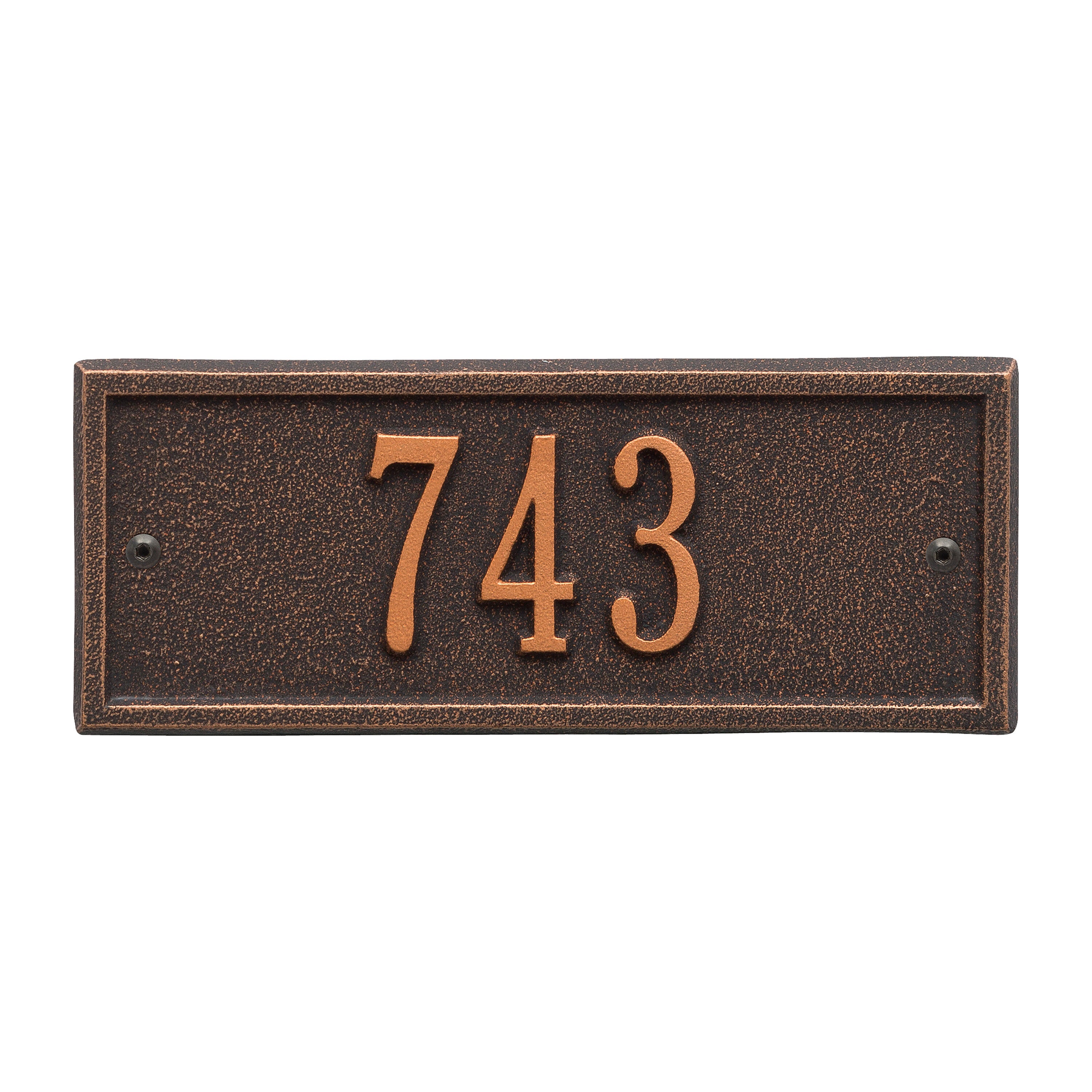 Hartford Petite Wall Address Plaque