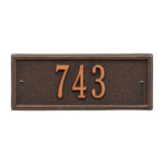 Hartford Petite Wall Address Plaque