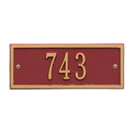Hartford Petite Wall Address Plaque