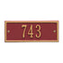 Hartford Petite Wall Address Plaque
