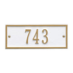 Hartford Petite Wall Address Plaque