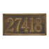 Bismark Wall Address Plaque
