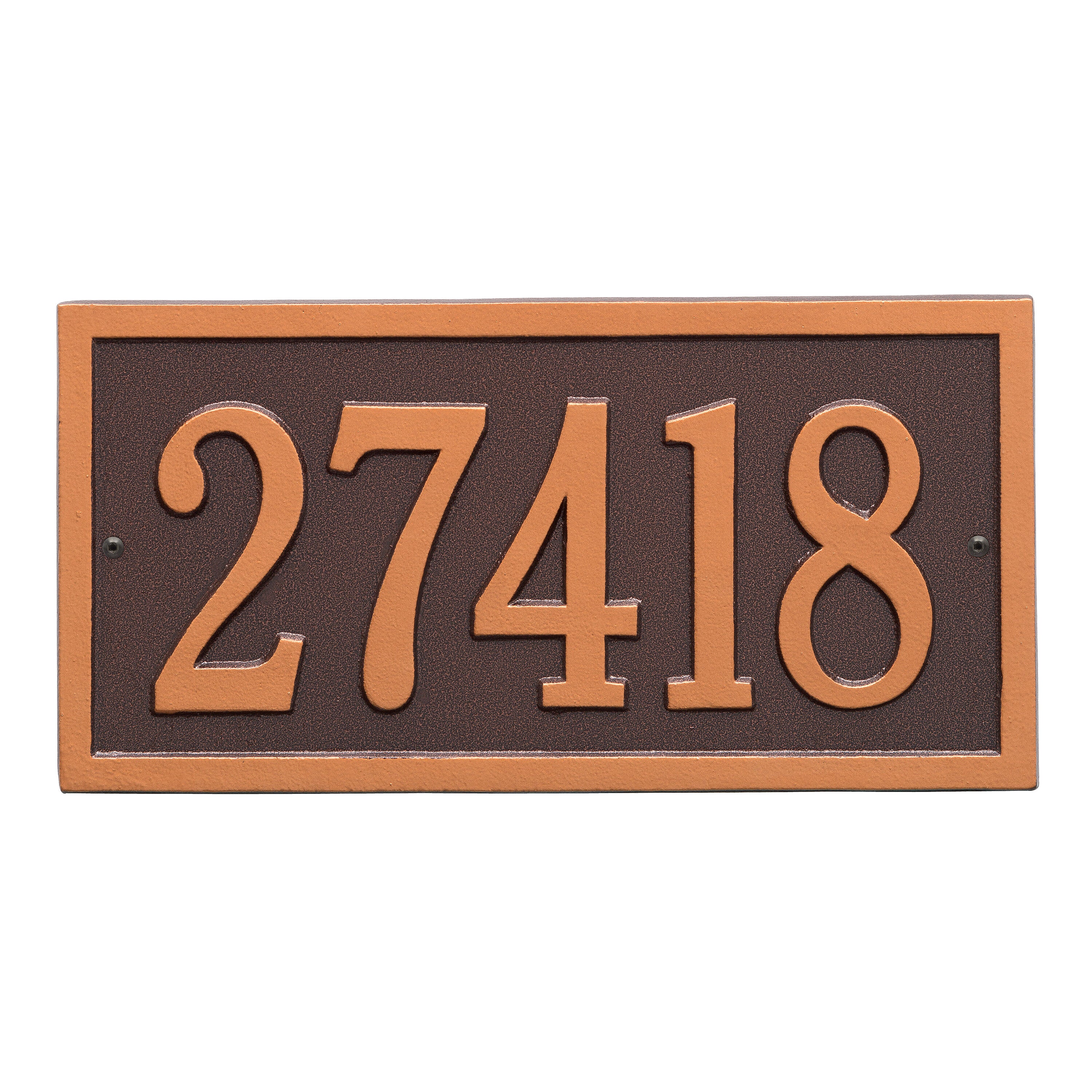 Bismark Wall Address Plaque