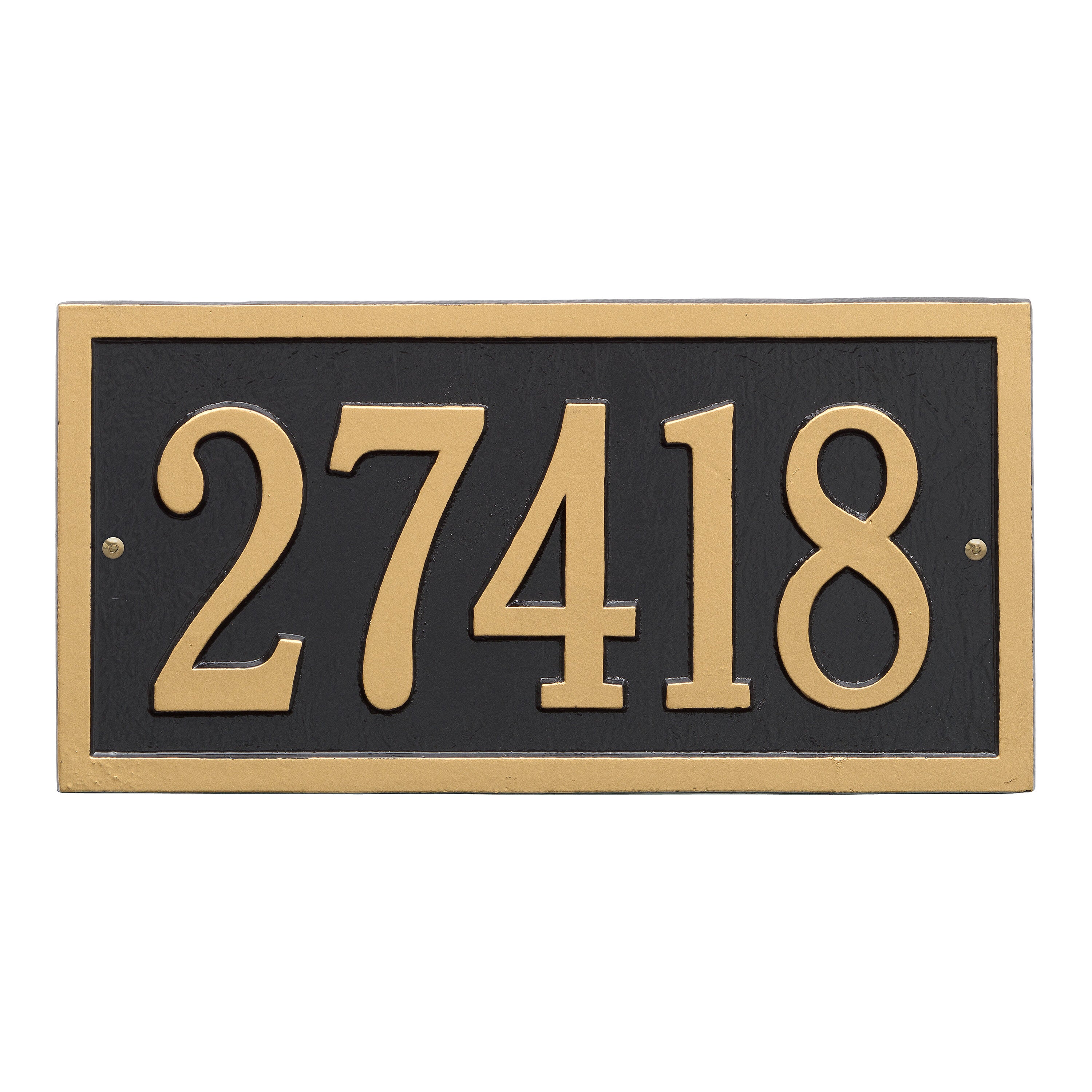 Bismark Wall Address Plaque