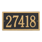 Bismark Wall Address Plaque