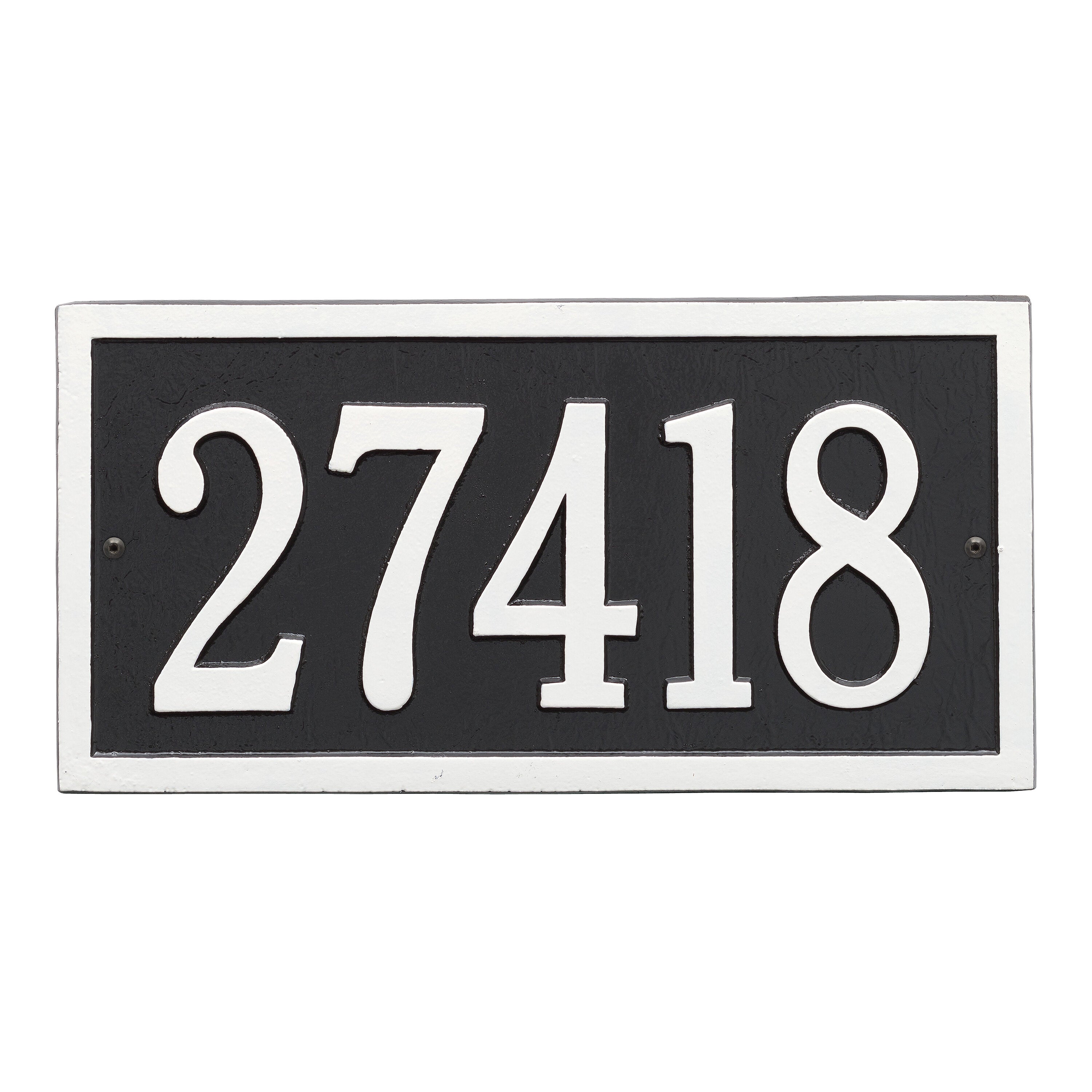 Bismark Wall Address Plaque