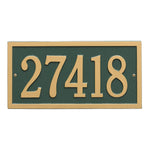 Bismark Wall Address Plaque