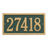 Bismark Wall Address Plaque