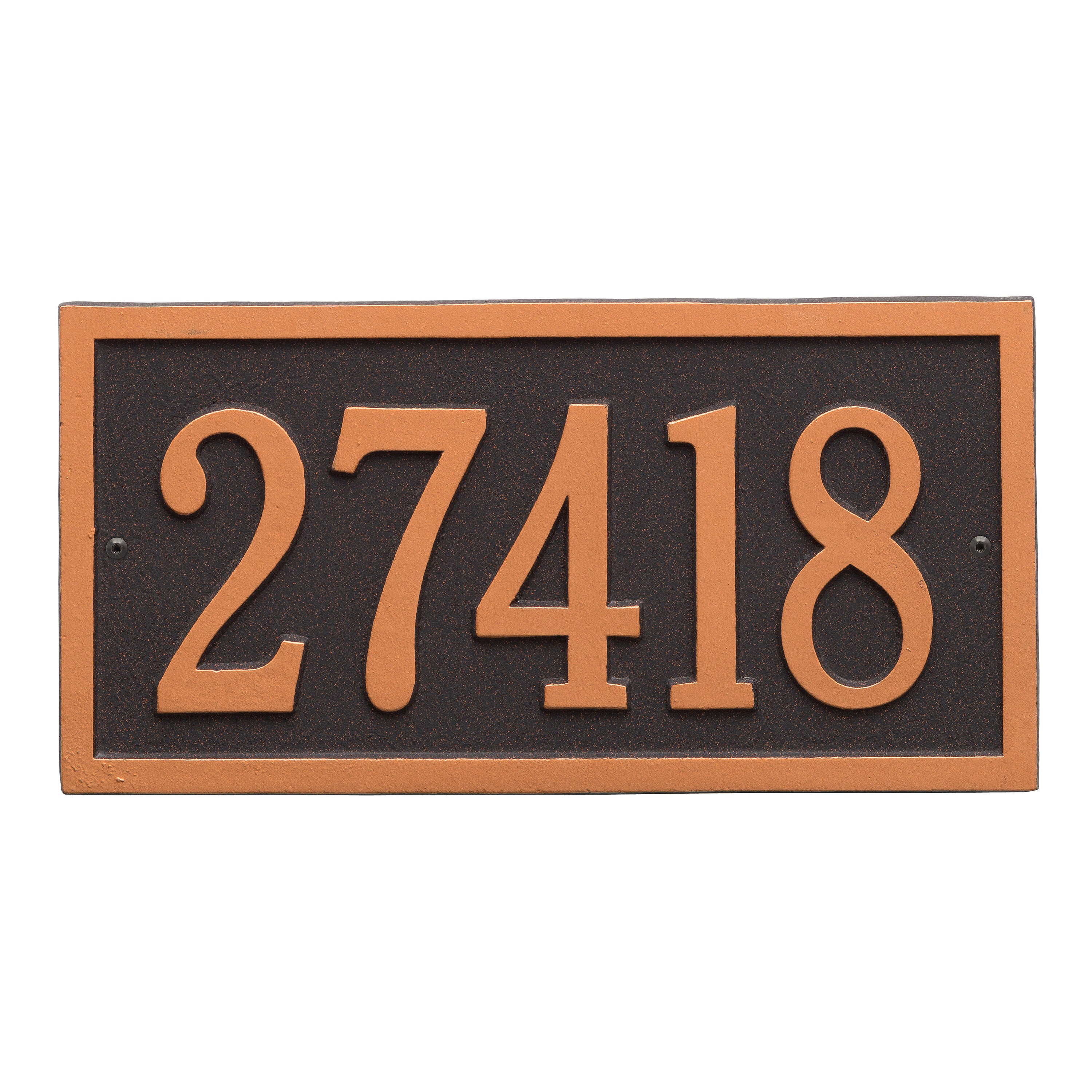 Bismark Wall Address Plaque