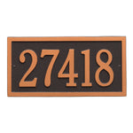 Bismark Wall Address Plaque