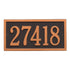 Bismark Wall Address Plaque