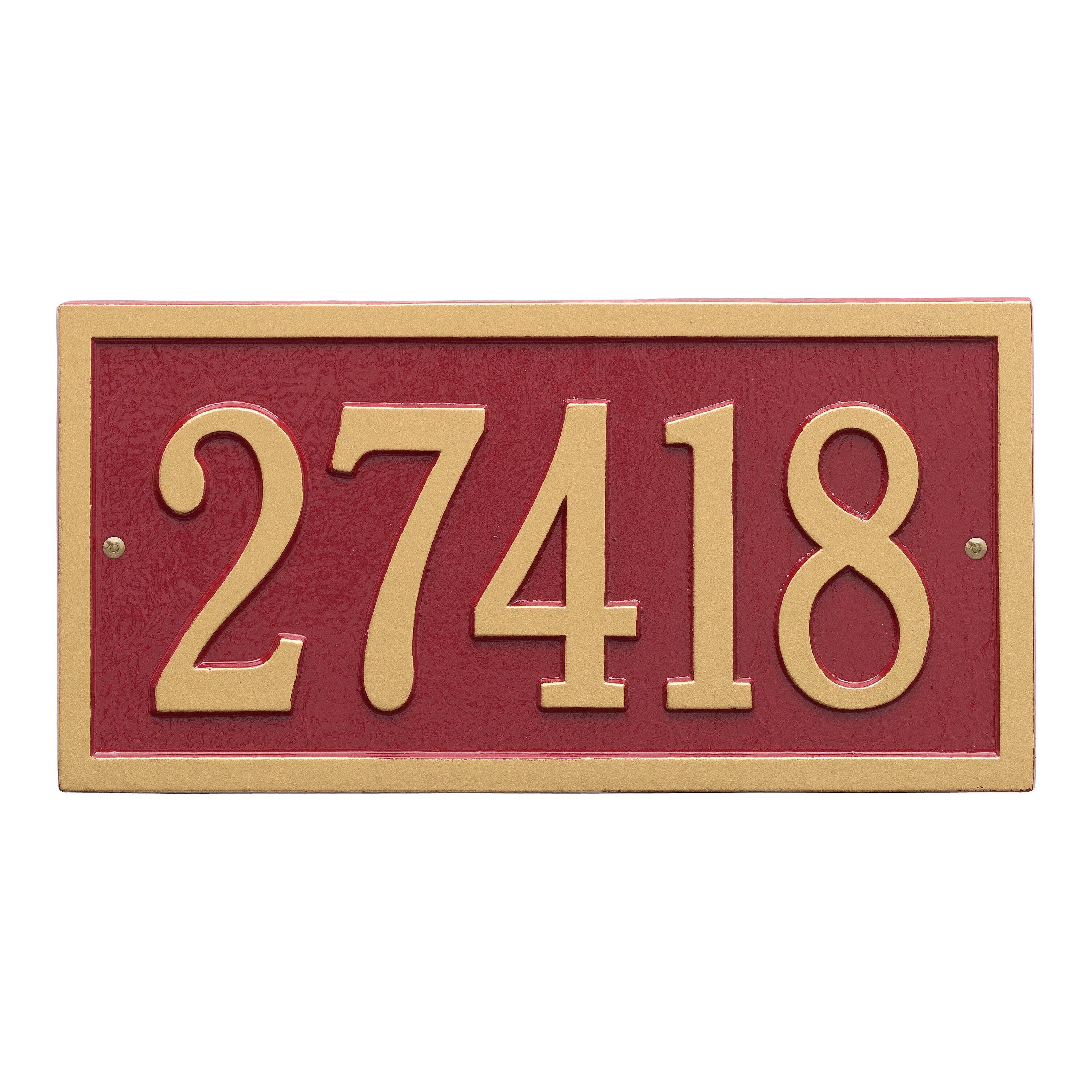 Bismark Wall Address Plaque