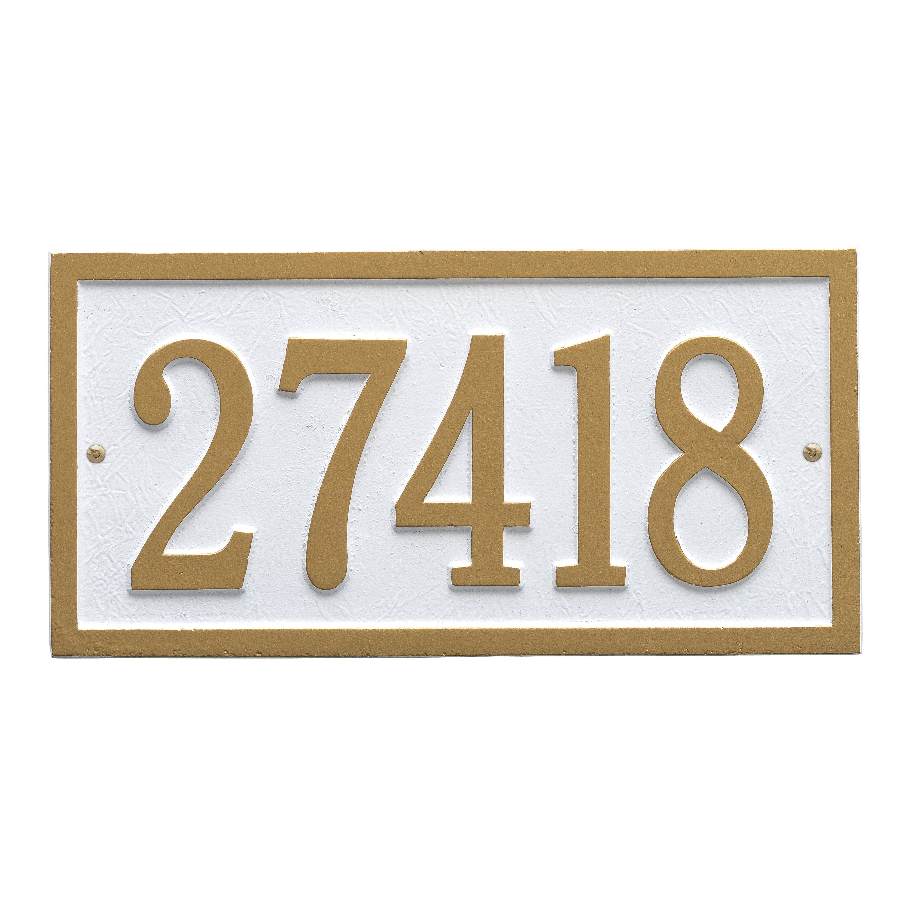 Bismark Wall Address Plaque