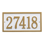 Bismark Wall Address Plaque