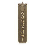 Pineapple Vertical Wall Plaque