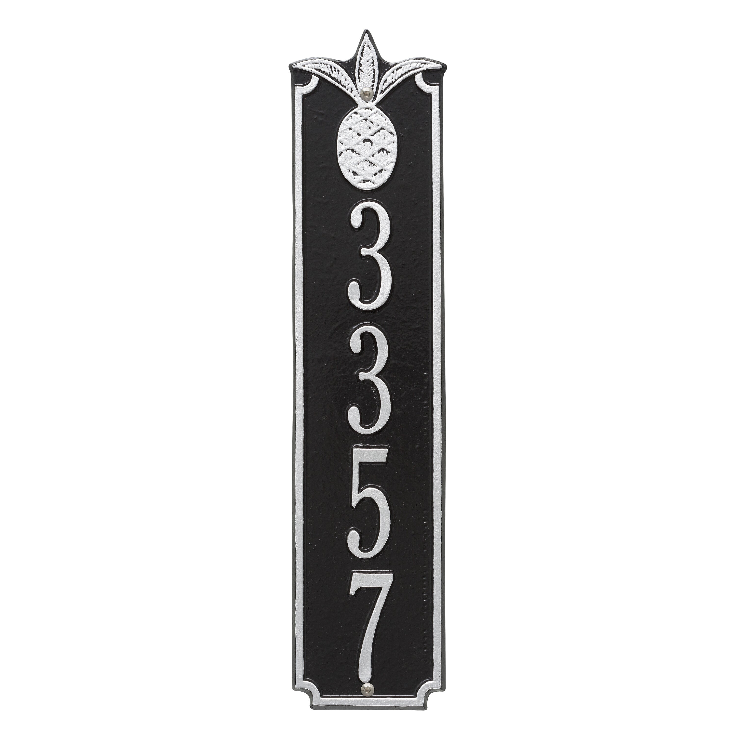 Pineapple Vertical Wall Plaque
