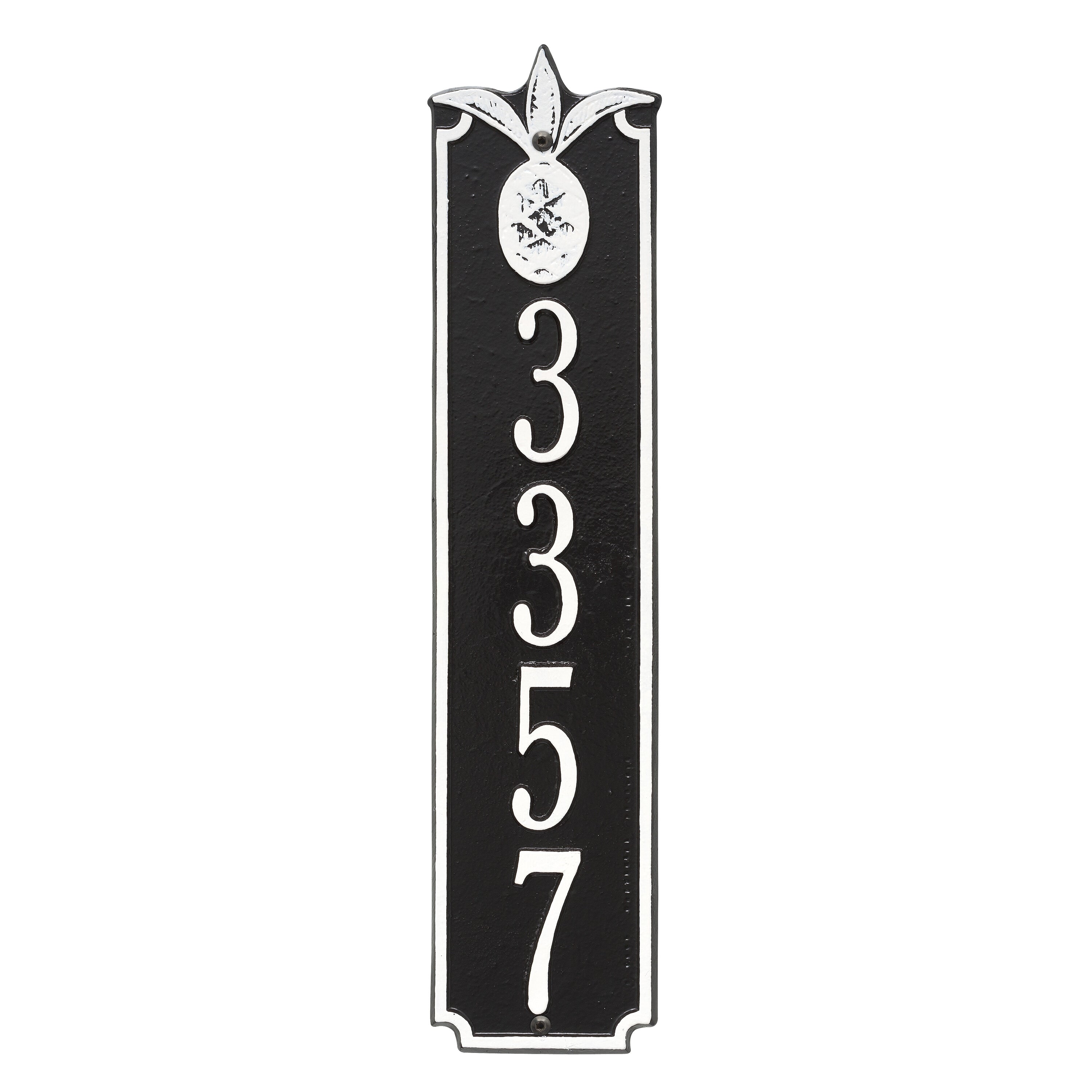 Pineapple Vertical Wall Plaque