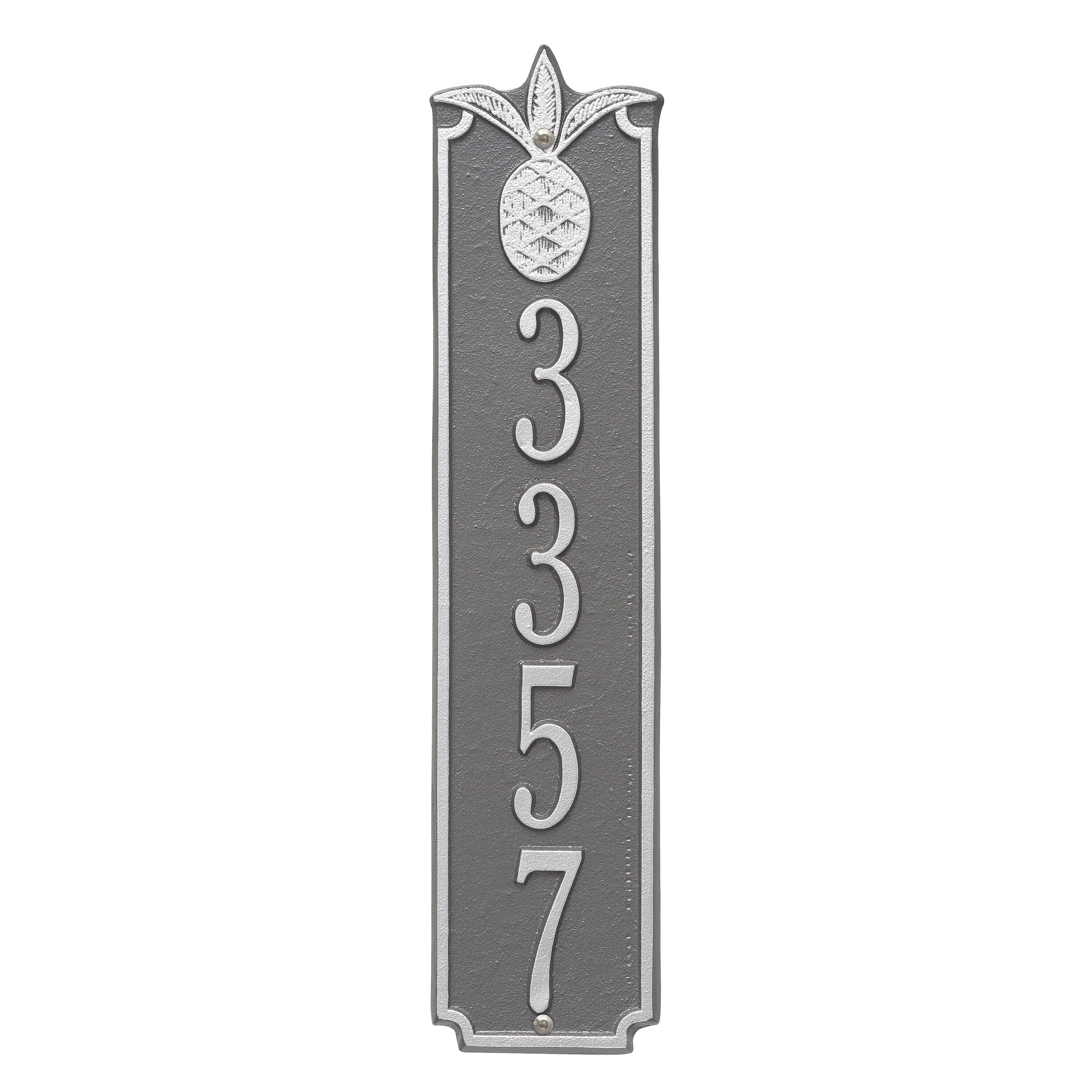 Pineapple Vertical Wall Plaque