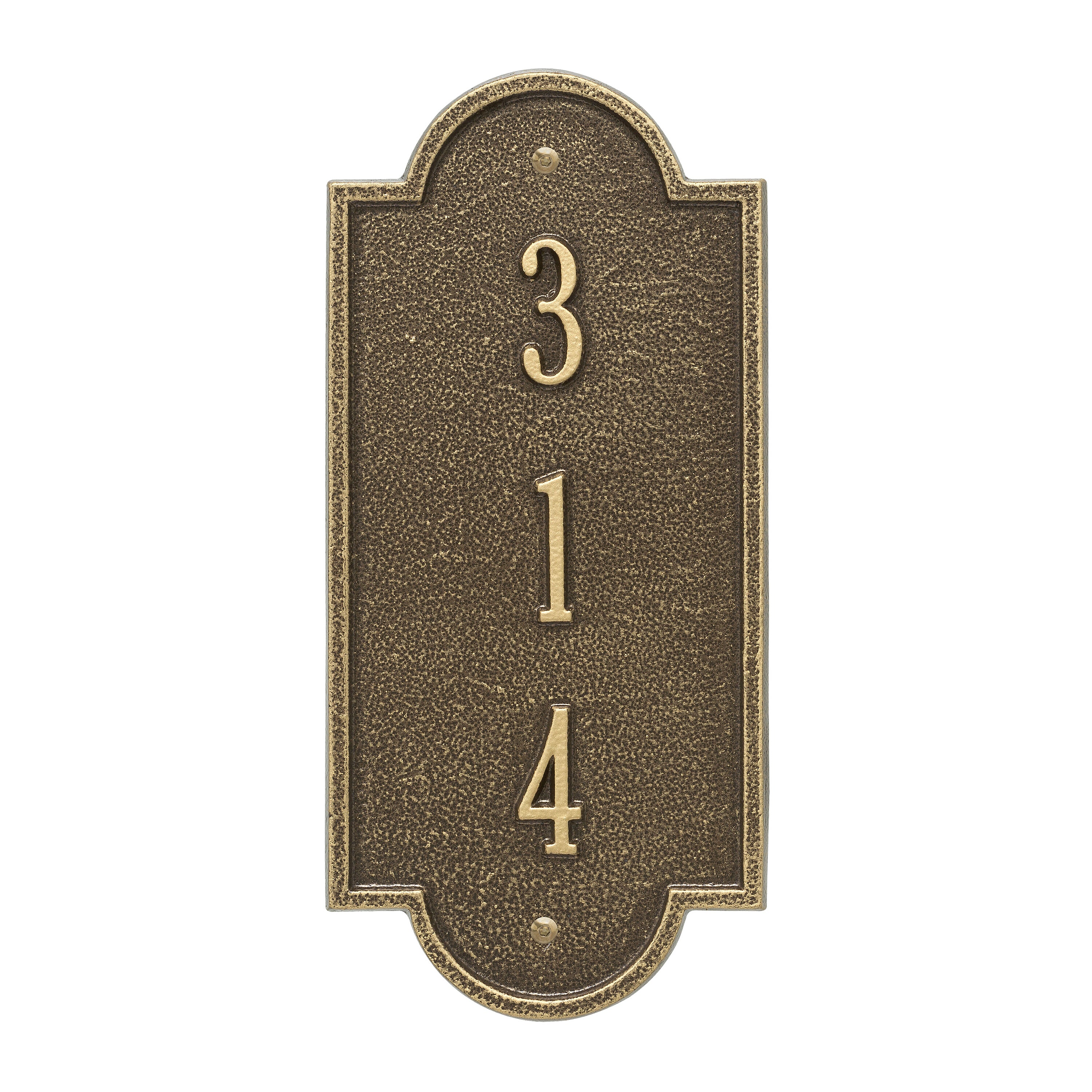 Petite Richmond Vertical Wall Plaque