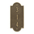 Petite Richmond Vertical Wall Plaque