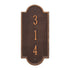 Petite Richmond Vertical Wall Plaque