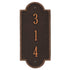 Petite Richmond Vertical Wall Plaque