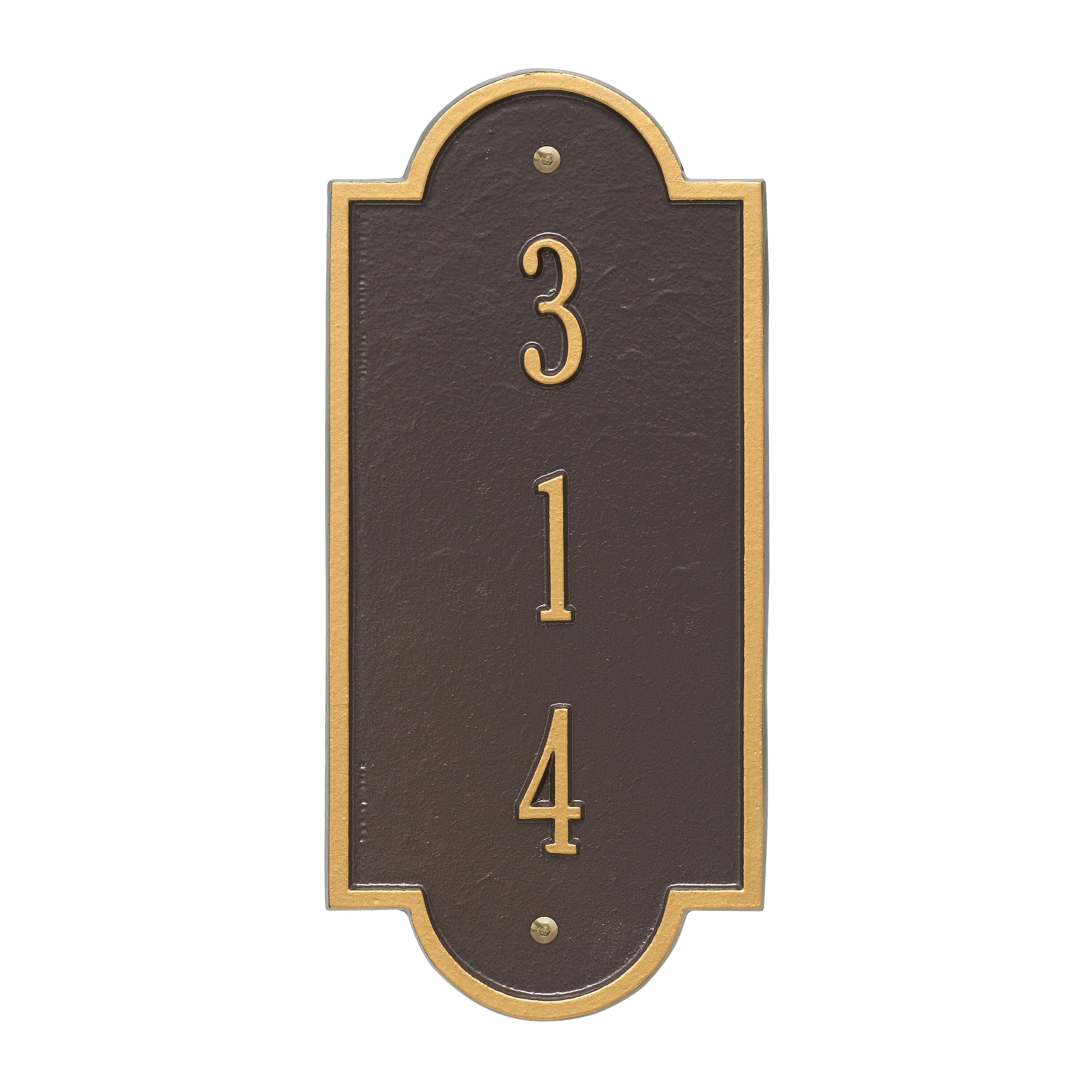 Petite Richmond Vertical Wall Plaque