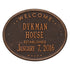 Welcome Oval "House" Plaque