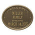 Welcome Oval "Family" Plaque