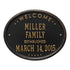 Welcome Oval "Family" Plaque