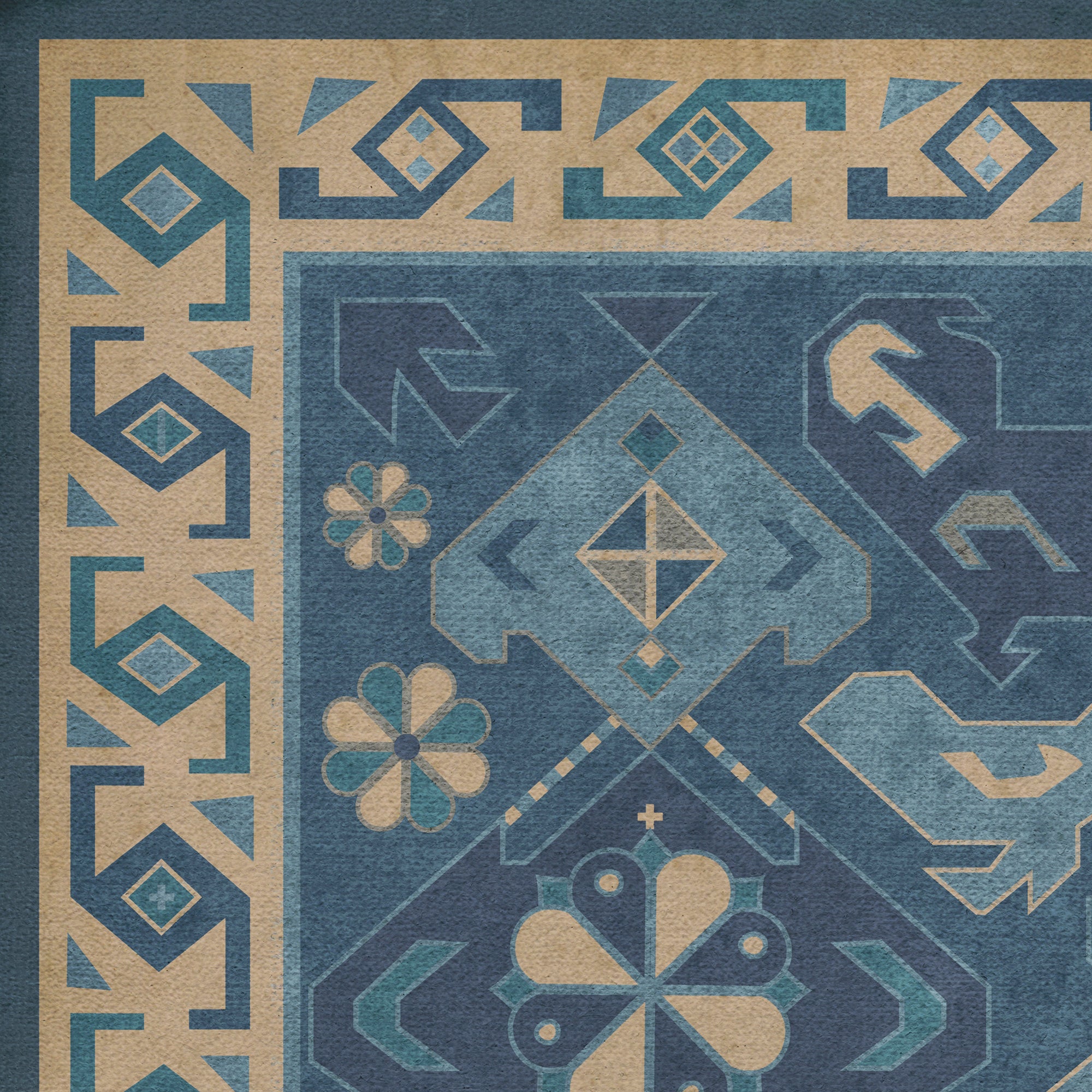 Williamsburg - Traditional - Indigo