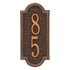 Mini Richmond Vertical Wall Plaque