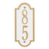 Mini Richmond Vertical Wall Plaque