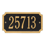 Cut Corner Standard Wall Address Plaque