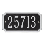 Cut Corner Standard Wall Address Plaque