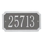 Cut Corner Standard Wall Address Plaque