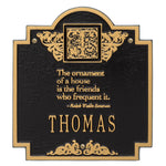 Emerson Monogram Wall Plaque