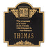 Emerson Monogram Wall Plaque