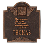 Emerson Monogram Wall Plaque
