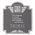 Emerson Monogram Wall Plaque