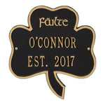 Shamrock Address Plaque