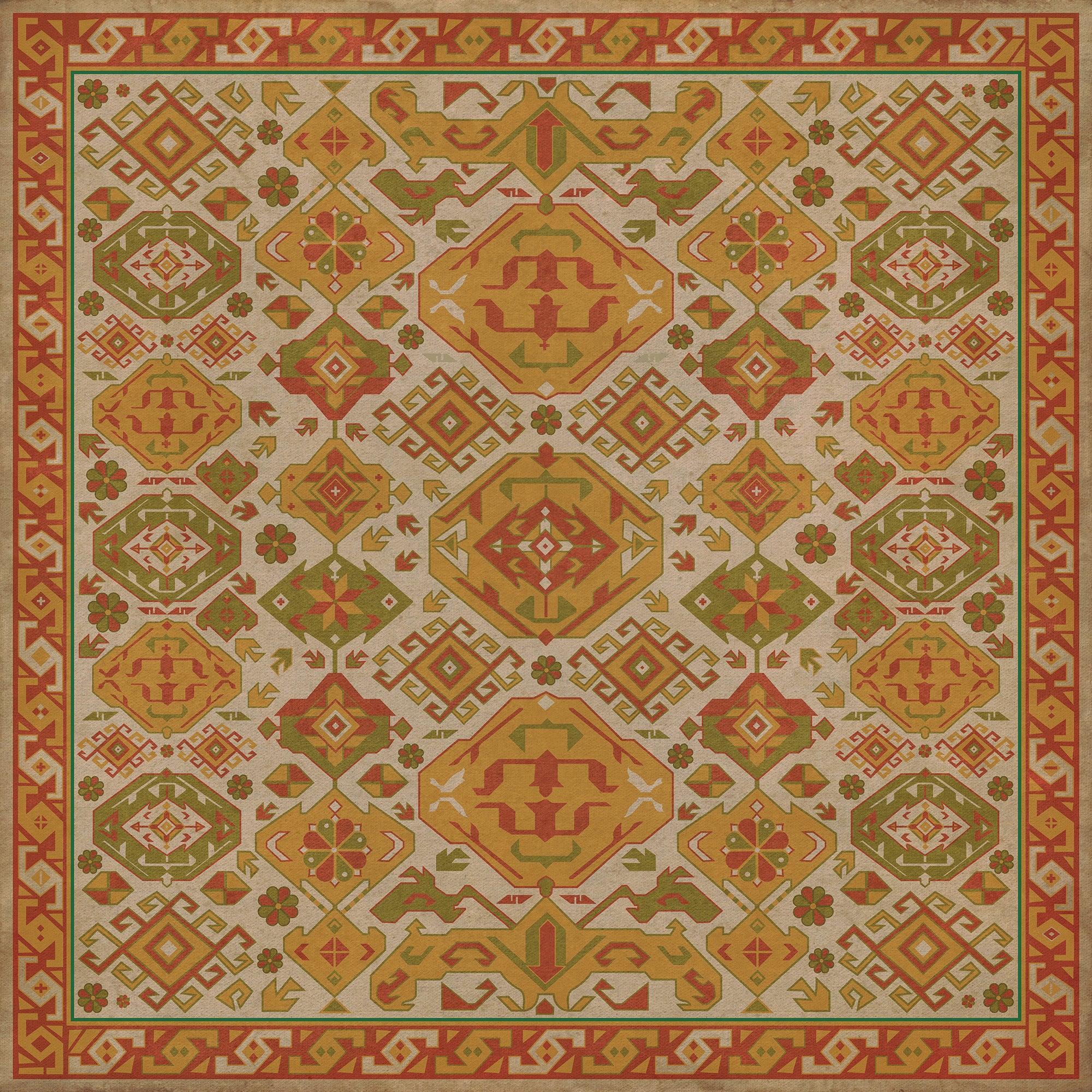 Williamsburg - Traditional - Saffron