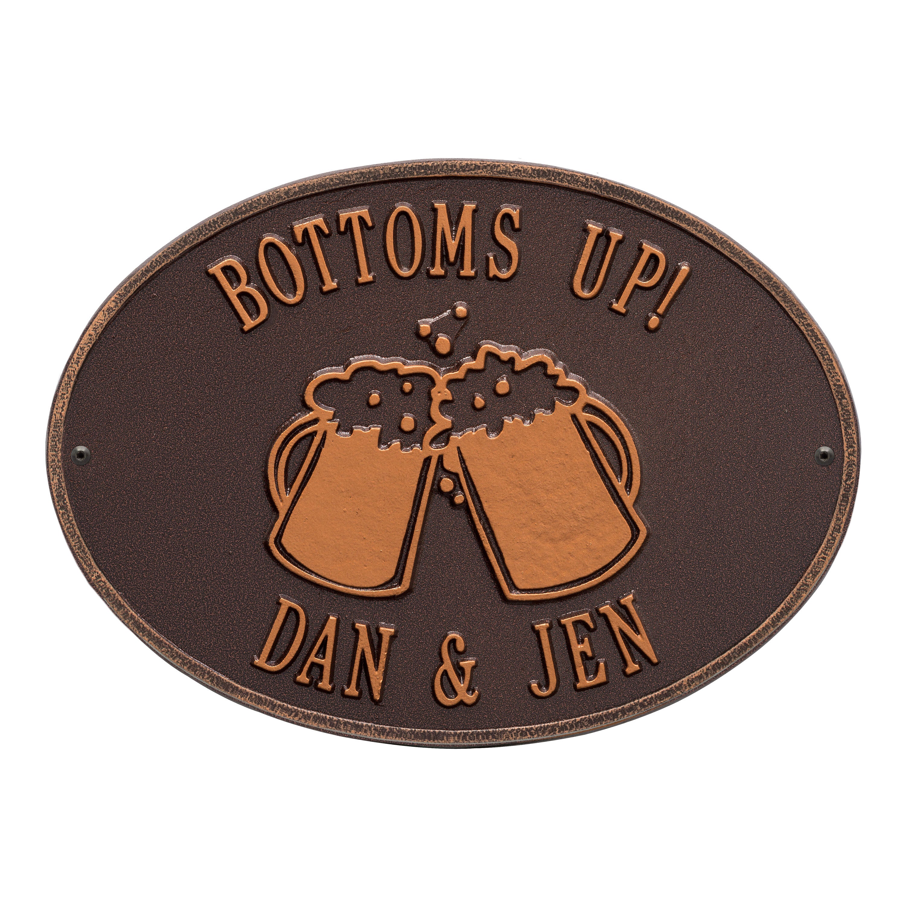 Beer Mugs Party Plaque